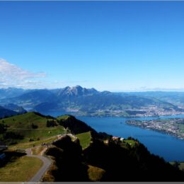 Blick zum Pilatus