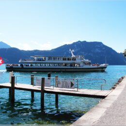 Schiff auf dem Vierwaldstättersee