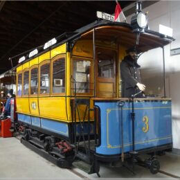 historische Straßenbahn