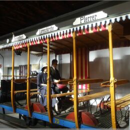 historische Straßenbahn