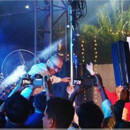 Somesh und Komal werden gefeiert