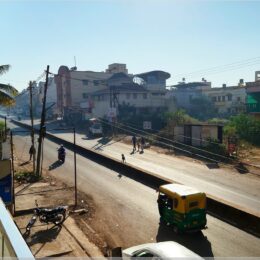 Blick auf Rakaskop Road