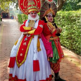 Kathakali-Tänzer