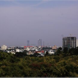 Blick über Bengaluru