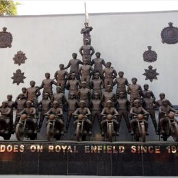 Tornadoes on Royal Enfield