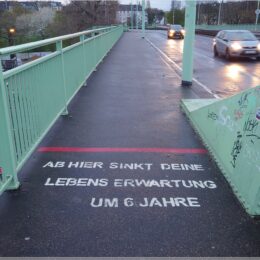 Ab hier sinkt die Lebenserwartung um 6 Jahre