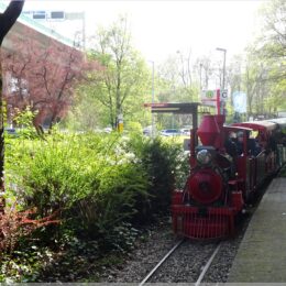 Kleinbahn im Rheinpark