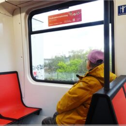 mit der Stadtbahn unterwegs