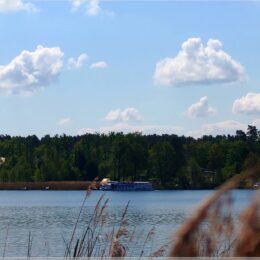 Der Dampfer auf dem Templiner See
