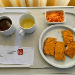 Schon wieder Abendessen.