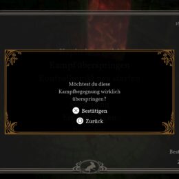 optional Kämpfe überspringen