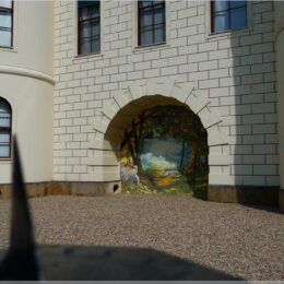 Fotohintergrund, Schloss Pfaueninsel