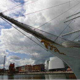Bug der Gorch Fock