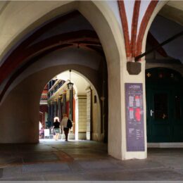 Rathaus Stralsund Durchgang