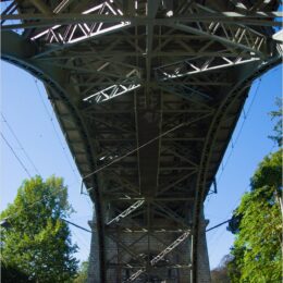Kornhausbrücke von unten