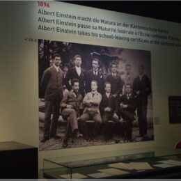 Einstein an der Kantonsschule Aarau