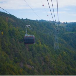 Gondel der Seilbahn