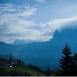 Mittelberg, rechts der Santer und Euringer